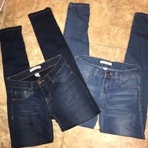 2 pair of jeans